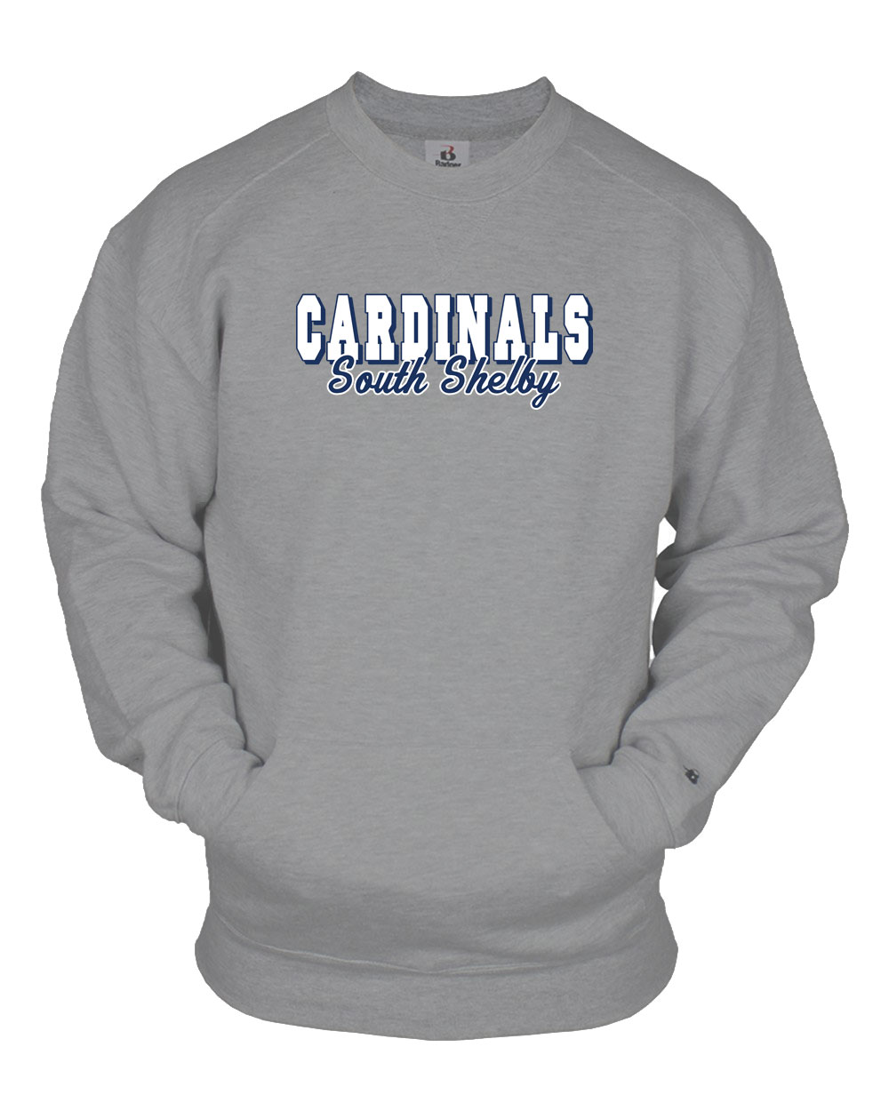 South Shelby Cardinals Pocket Crewneck | Salt River Shirt Company
